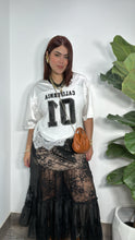 Black & White Lace Jersey