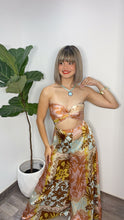 Boho Pastel Print Tube & Pant Set