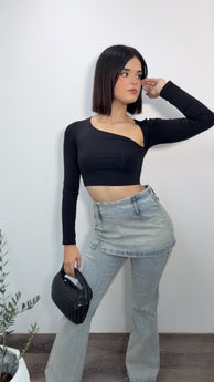 Skirt Over Jeans