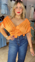 LEA COCO ORANGE FLOWER TOP