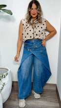 Denim Skant Wide Leg Jean