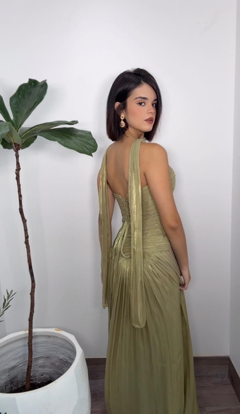 Greenery Formal Dress