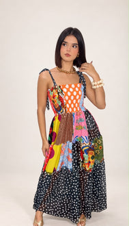 Liliana Multi print Colombia Designer