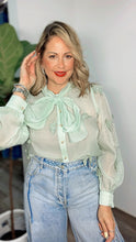 Butterfly Dream Mint Blouse