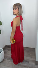 Stella Red Maxi Dress