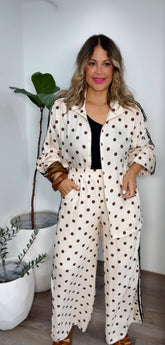 Classic Cream Polka Set