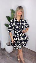 Black & White Floral Dress