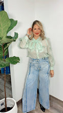 Butterfly Dream Mint Blouse
