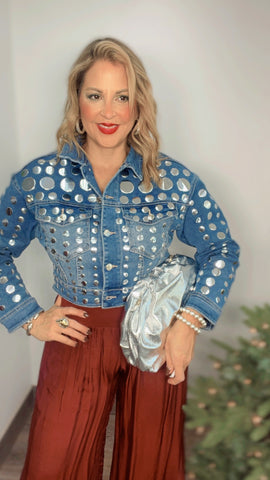 Mirror Pop Denim Jacket