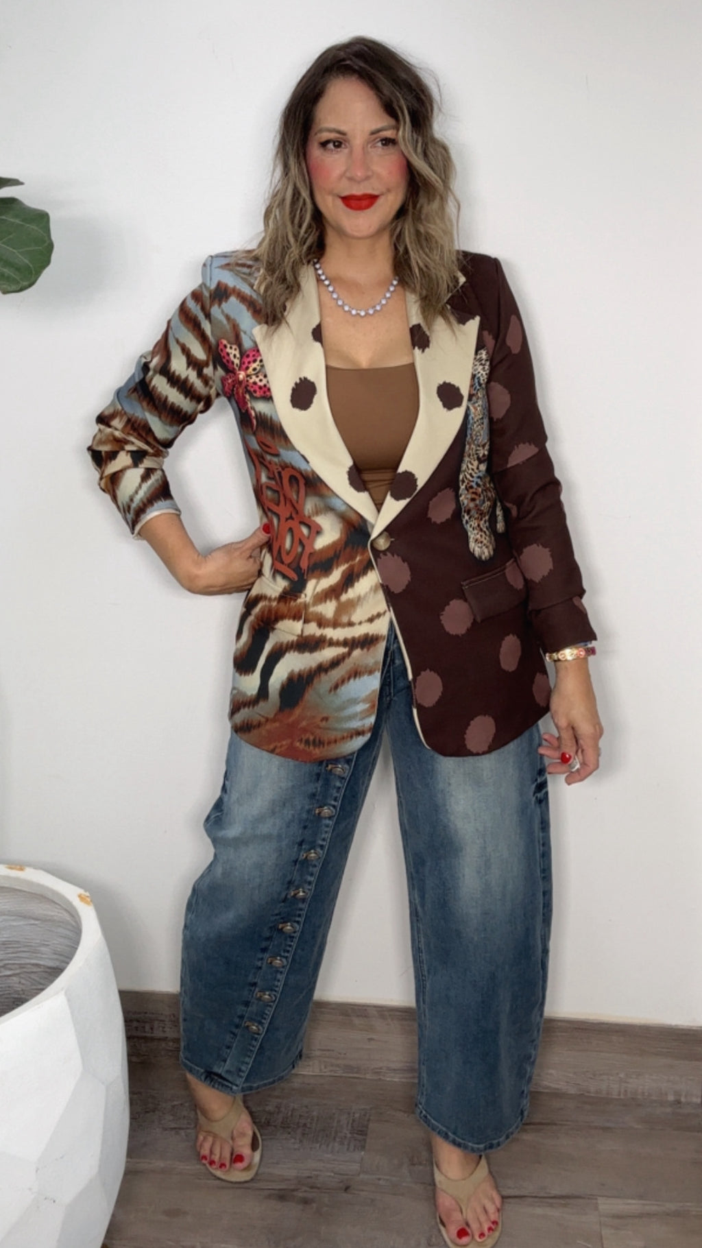 Savage Bloom Statement Blazer