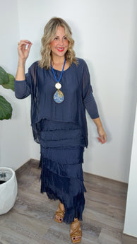 Navy Italy Blouse