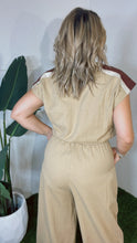 Olivia Camel Jumpsuit