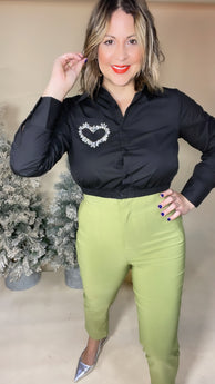 Olive Green Pant