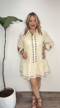 Bloom & Breeze Mini Dress