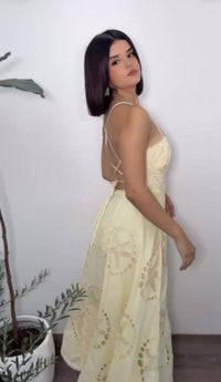 Seashell Starfish Midi Dress