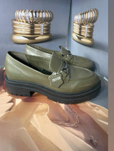 Olive Mocasines