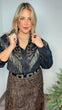 TOVA Noir Rhinestone Necklace