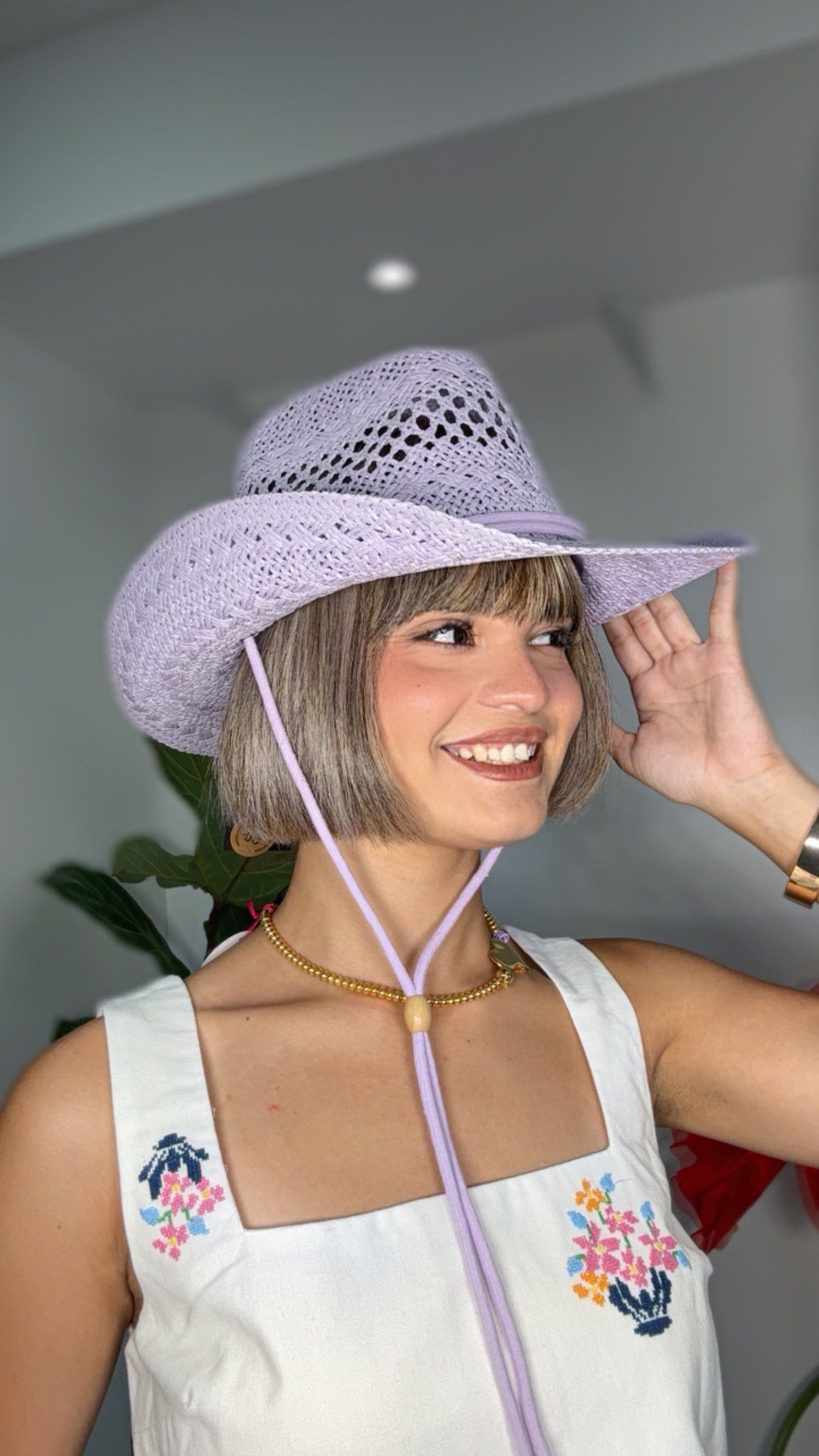 Lilac Sunset Hat