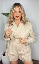 Trench Structured Romper