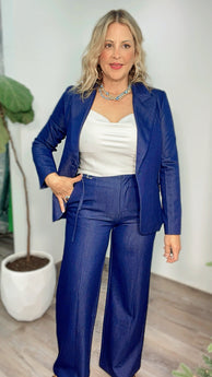 Deep Navy Blue Pants