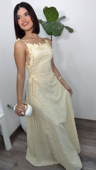 Vanilla Flowers Dress