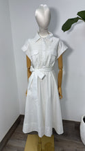 Gracia White Midi Dress