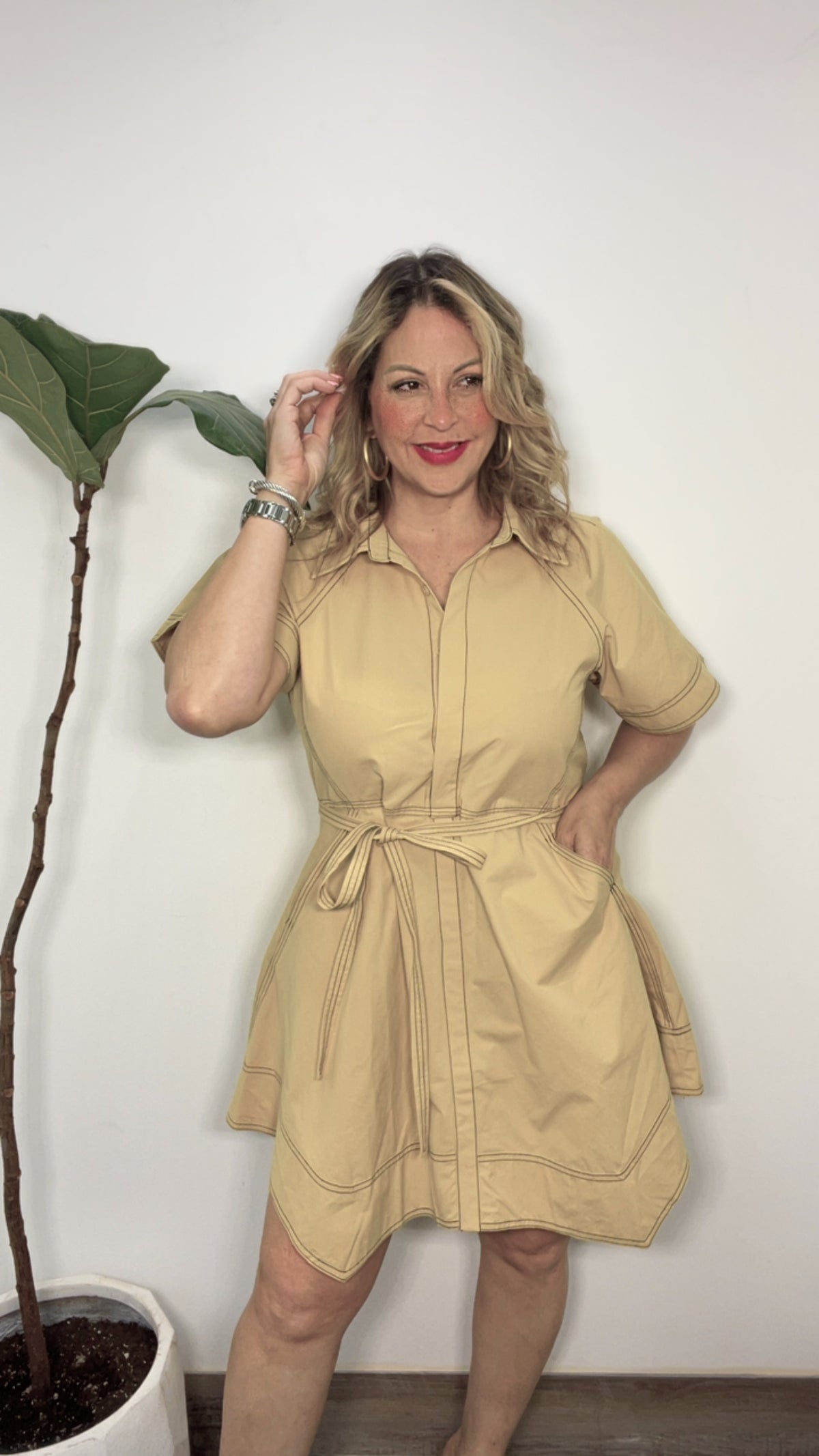 Mustard Dress
