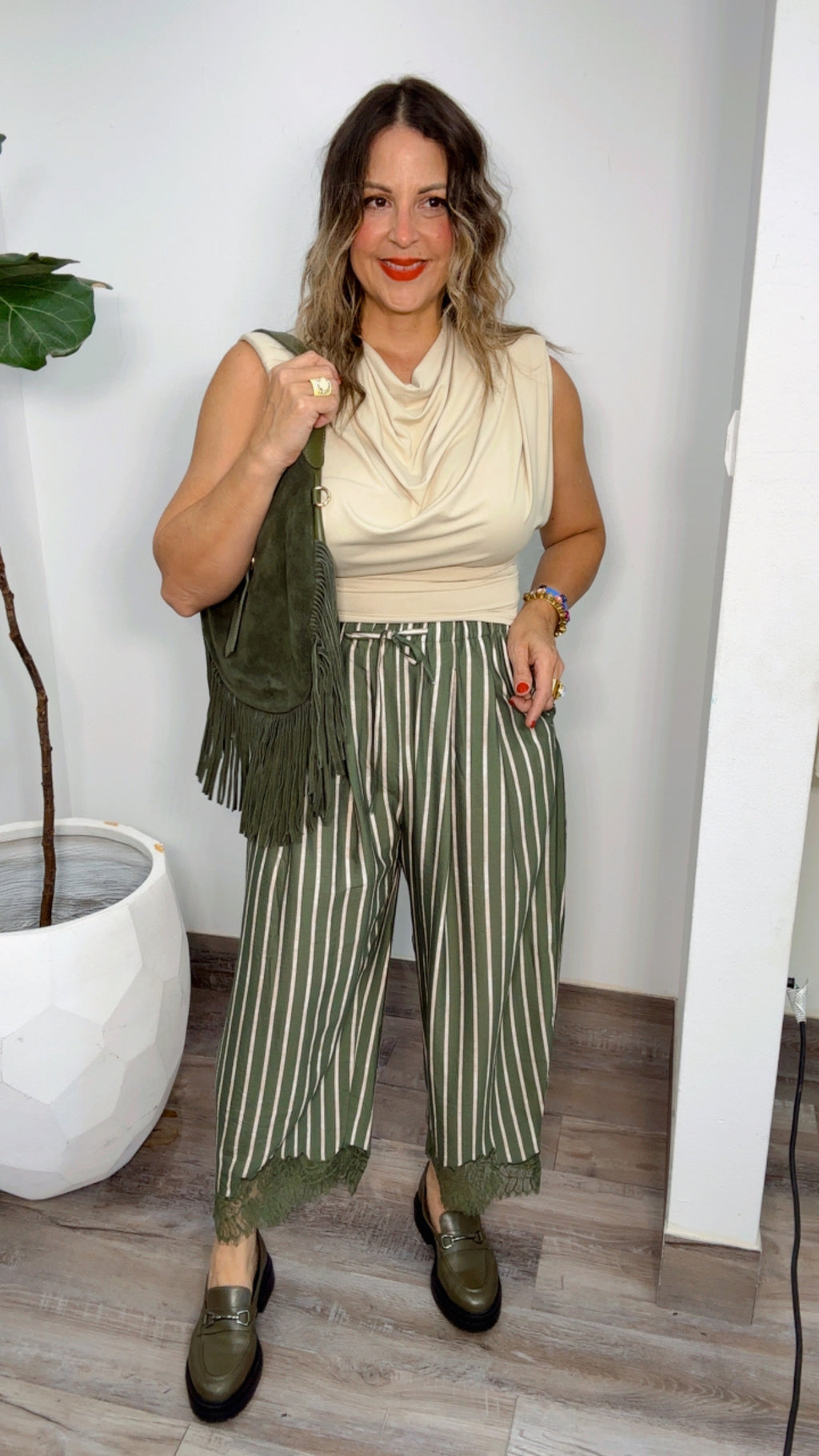 Beige Italy Top