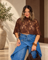 Asymmetric Crossover Barrel Jean