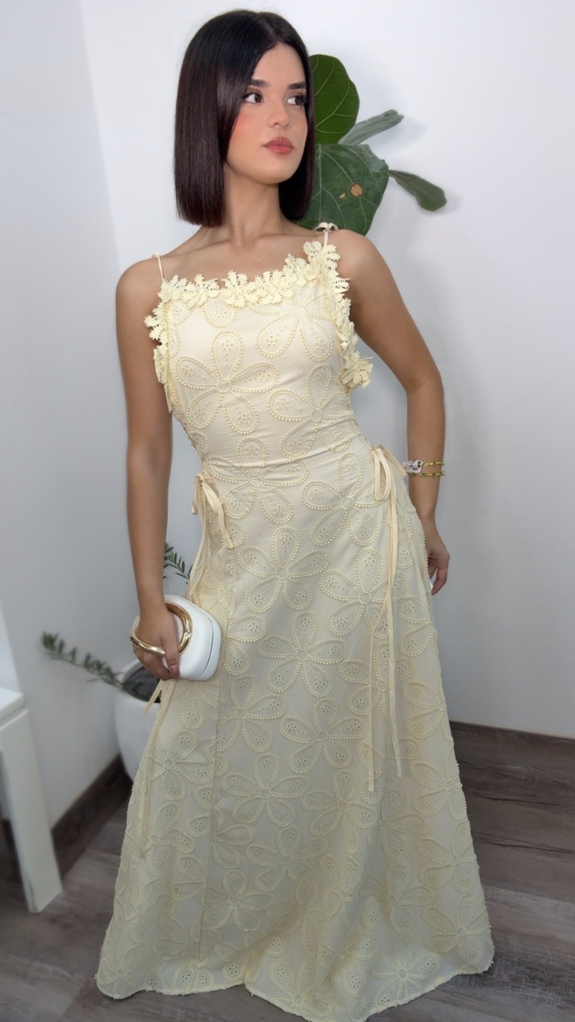 Vanilla Flowers Dress