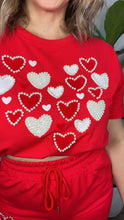 Set Viajero Red  Hearts Pearl