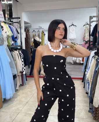 Iconic Polka Dot Jumpsuit