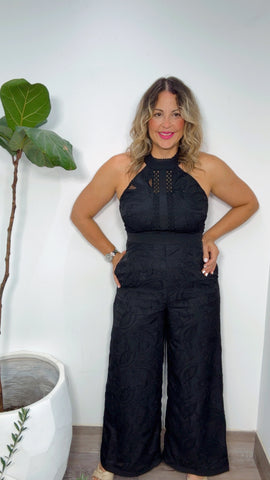 Noir Lace Jumpsuit