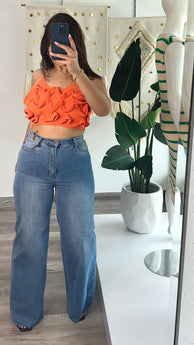 Vbrt High Waisted Classic Wide Leg