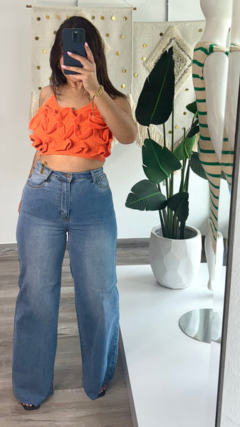 Vbrt High Waisted Classic Wide Leg