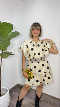 Paula Polka Dot dress