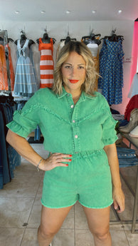 Anita Green Romper