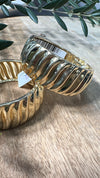 Golden Wave Bangle