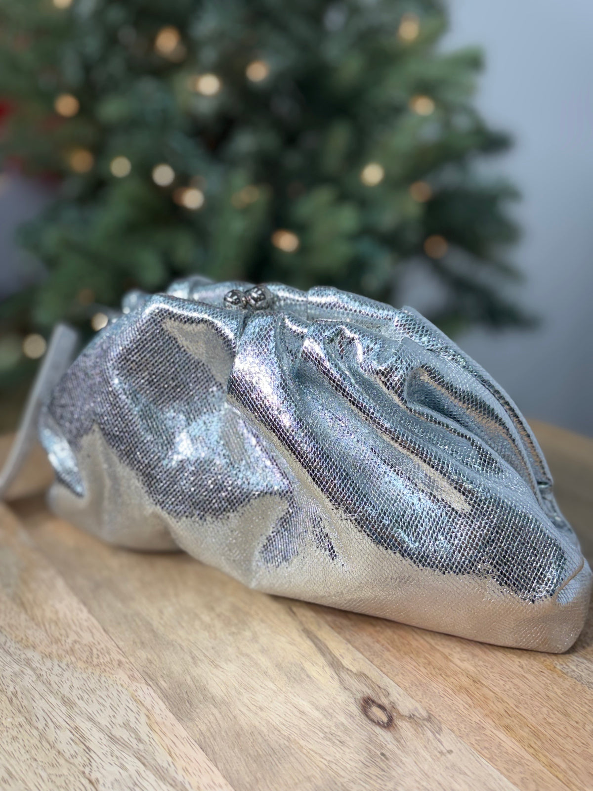 Silver Clutch
