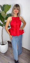 Red Bow Balloon Top