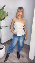 Tube Black Bow White Top
