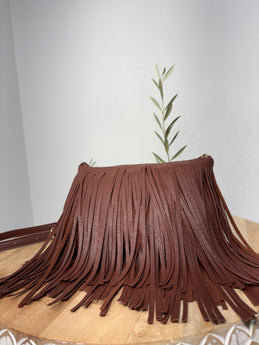 Fringe Chocolate Bag