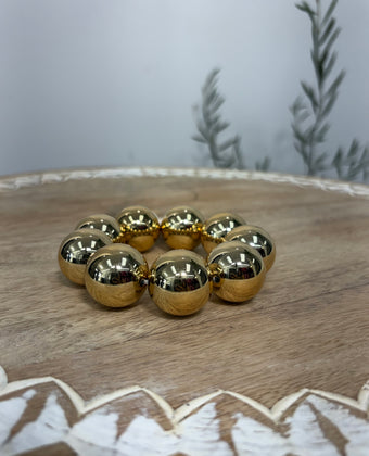 Gold Beads Bracelet