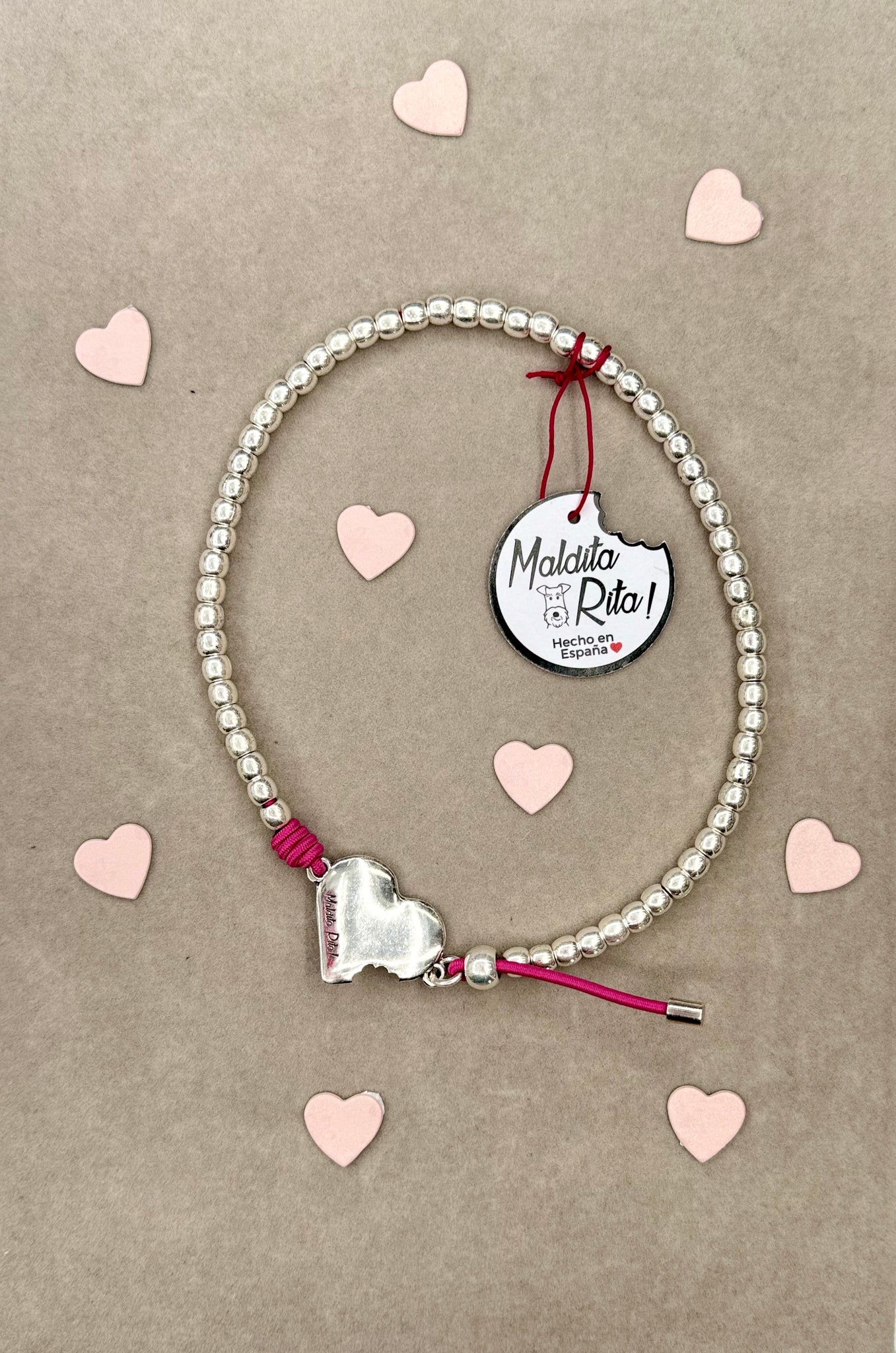 Maldita Rita Pink Necklace
