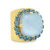 TOVA Cambrie Ring Baby Blue