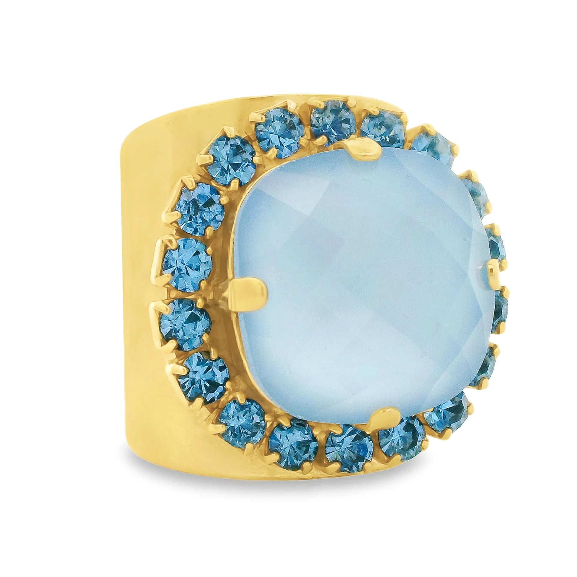 TOVA Cambrie Ring Baby Blue