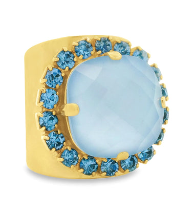 TOVA Cambrie Ring Baby Blue