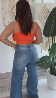 Vbrt High Waisted Classic Wide Leg