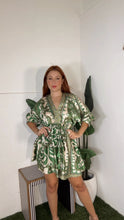 Green Multi Dress Print