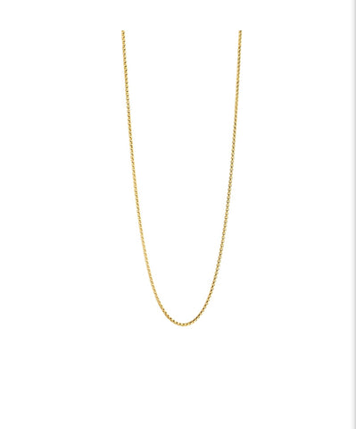 Tisento Classic Chain Long Gold Plating Necklace Christmas Collection